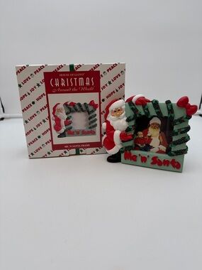 House of Lloyd Christmas Around The World Me 'n Santa Holiday Photo Frame